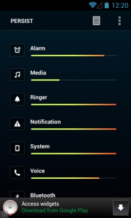 Persist Volume Control � ������ �������� ��� ������ � Android