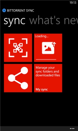 ���������� BitTorrent Sync App ���������� ����� �� Windows Phone