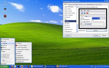 ��� ������������ ����������� Lubuntu  � Windows XP 