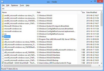 ������������ ����� ������ � ����� �������� Hddb