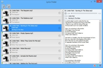 Lyrics Finder ������ � �������� ������ ����� � MP3-���� 