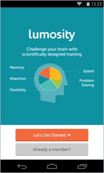 Lumosity � ���������� ���������� ������������ �� Android