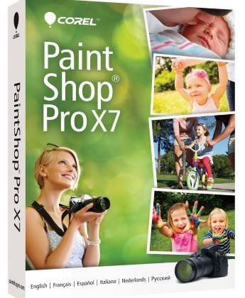 PaintShop Pro X7 ����� �� ������� �����