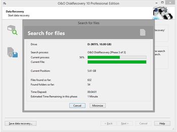 O&O DiskRecovery Professional 10.0 � ����� ����������� �������������� ������