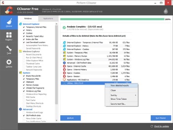 CCleaner 5.0: ����������� ��������� � ���������� ��������� Chrome