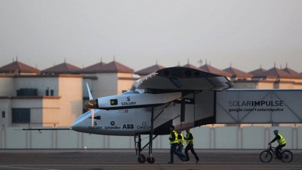 ������� Solar Impulse 2 �������� ������� � ��������� ������ � ������