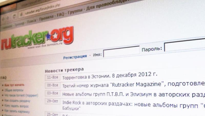 RuTracker.org ���������� ������� 5 ��������� ������ �� ��������� ������������ ����������