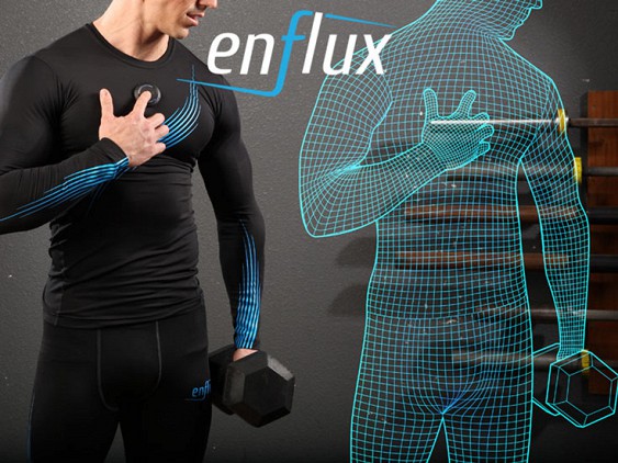 
� ���������� ������ Enflux Smart Clothing �������� ������ �������� ��������
