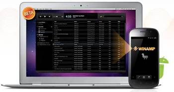 ����� ����������� ������ ������ Winamp ��� ��������� Android