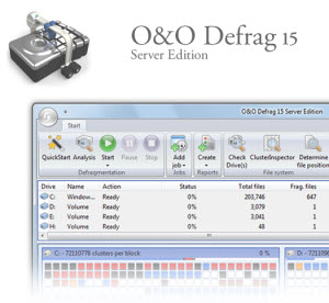 O&O Defrag 15 Server Edition � ������ �������������� ��� ��������