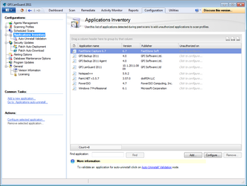 GFI LanGuard 2011 � ����������� ����������� � ������ ���� � ����������� ���������� �������