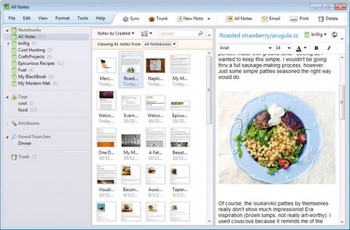 ����� ����� ������ ���������� ���������� Evernote ��� Windows � Android