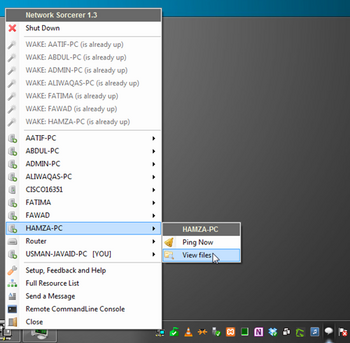 Network Sorcerer � ���������� ����������� ��������� � ��������� �����