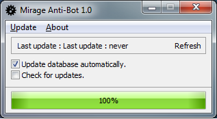 ���������� ������� Mirage Anti-Bot ������� �� �� �������� �������
