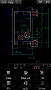 ����� ��������� ������ ���������� ����-���������� GstarCAD MC ��� ��������� Android