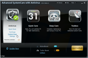 IObit Advanced SystemCare 2012 � ����-������������ ��������