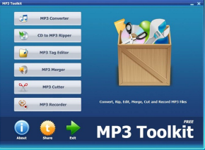 MP3 ToolKit � ����� ������������ ��� ������ � ������� MP3