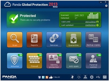 ����� ������ ����-������ Panda Global Protection 2013