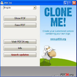 PDF24 Creator 4.7 � ���������� ���������� ��� �������� ���������� PDF