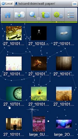 ES File Explorer 1.6.1.7 � ������������������� �������� �������� ��� Android