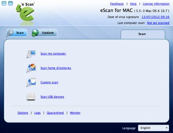 eScan Anti-Virus Security for Mac: ������� ��� ����������� ������ Mac OS