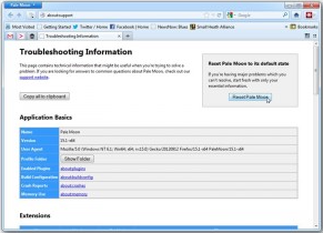 Pale Moon 15.1 � ����������� ������ ����������� ��������� Firefox