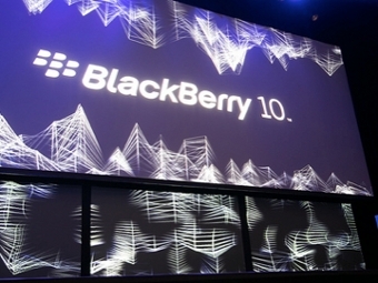 ������� ���� ������ BlackBerry 10