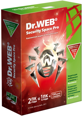 ����� ������ ���������� Dr.Web 8 � Dr.Web Security Space 8