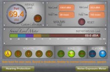 SoundMeter+ � �������������� ����������-������� ��� ��������� iOS