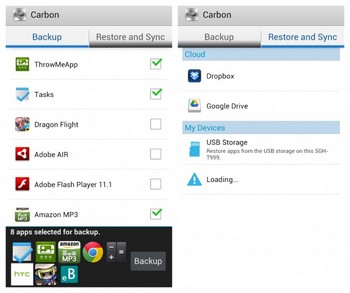 Carbon � ��������� Android-���������� � ������������� ����� ����������