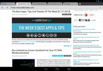 Lightning Browser � ���������� ������� ��� Android-��������� � ���������� Flash