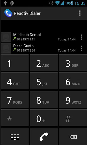 Reactiv Dialer � �������������� ������������������ ��� Android-����������� ����������