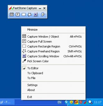 FastStone Capture 7.4 � ���������� ��� ������� ����������� � ������ ��