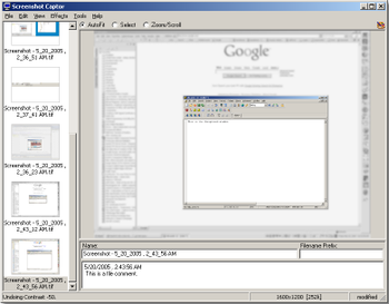 Screenshot Captor 4.0 � ������ ���������� ��� �������� ����������