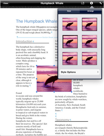 Office² HD 5.2 � ������ � ����������� Office �� ��������� iPad