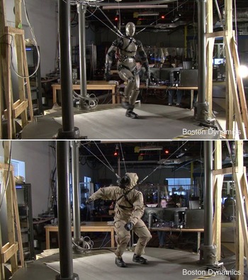 ��������� ������������ ��� ����� � ����� PETMAN ��������� � ������