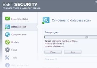 ESET ��������� ������������ ������ �������� ��� SharePoint Server