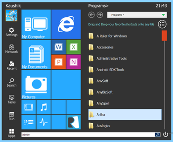 Start Menu Reviver � �������������� ���� ����� ��� ������������ ������� Windows 8