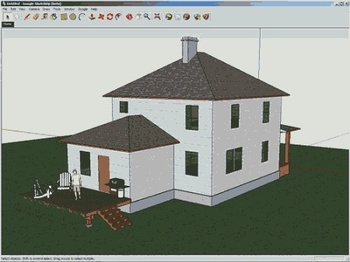 Google SketchUp � ��������� ��� �������� ���������� ������� ��������