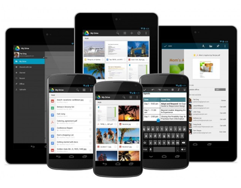 ����� ����� ������ Google Drive for Android �� ����������� ���������� ������������ ����������