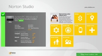 Norton Studio �������������� ��� ��������� Windows 8