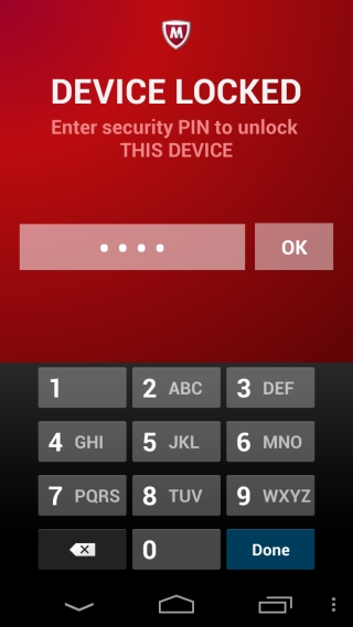 ���������� McAfee Security Innovations ������� ������ Android-���������