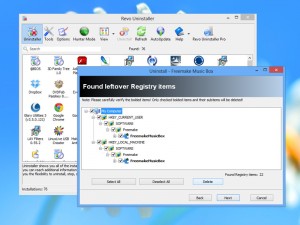 Revo Uninstaller Free 1.95 � ������������ ������������� �������� � ��������� Windows 8