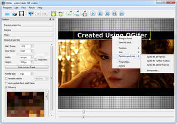 QGifer ������������ ���������� � ������������� GIF-��������