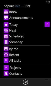 Windows Phone ���������� ������������ Papirus ��� �������� ���������� ��������� 