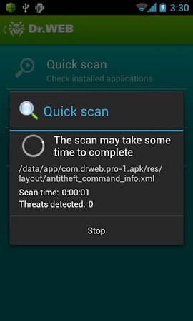 ��������� Dr.Web ��� Android 8.0