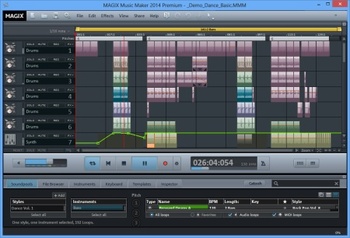 MAGIX Music Maker 2014 � ����� ����������� � ������������ �������� ������