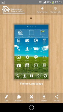 GO Launcher Theme Maker � ������� ��������� ��� �������� ����������� ��������� ��� Android-���������