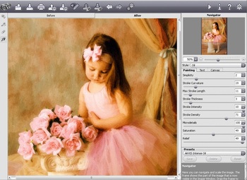 ������� �������� � ����� ������ AKVIS ArtWork 