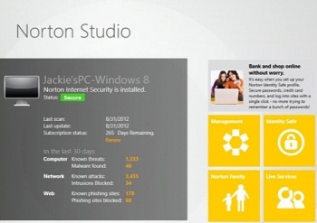 Norton Studio ��� Windows 8 ��� �������� ��� ���������� ��������